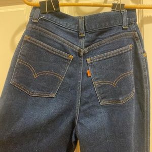 70s Orange Tab Levis